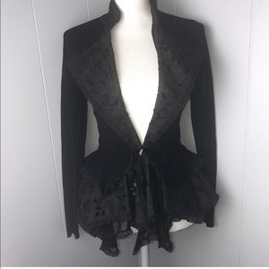 Boston Proper blazer/ cardigan- XS black